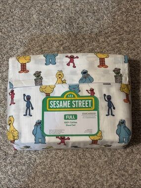 NWT Sesame Street Full Sheet Set